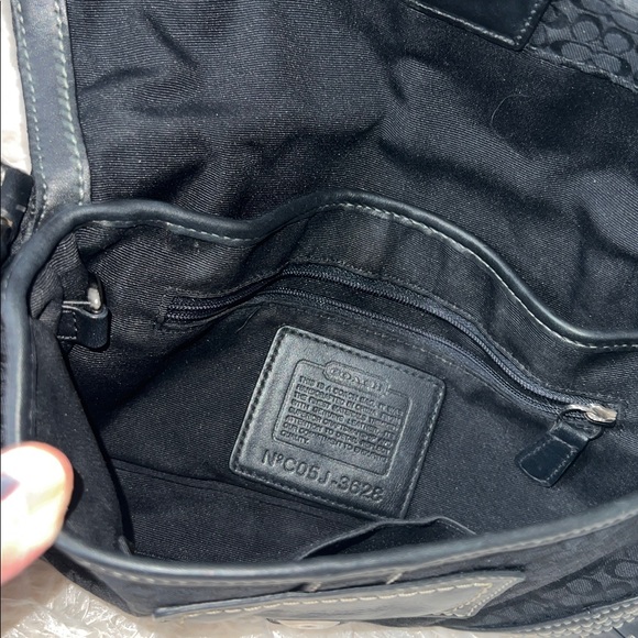 Coach Black Mini Signature 3628 Shoulder Bag - Picture 13 of 16